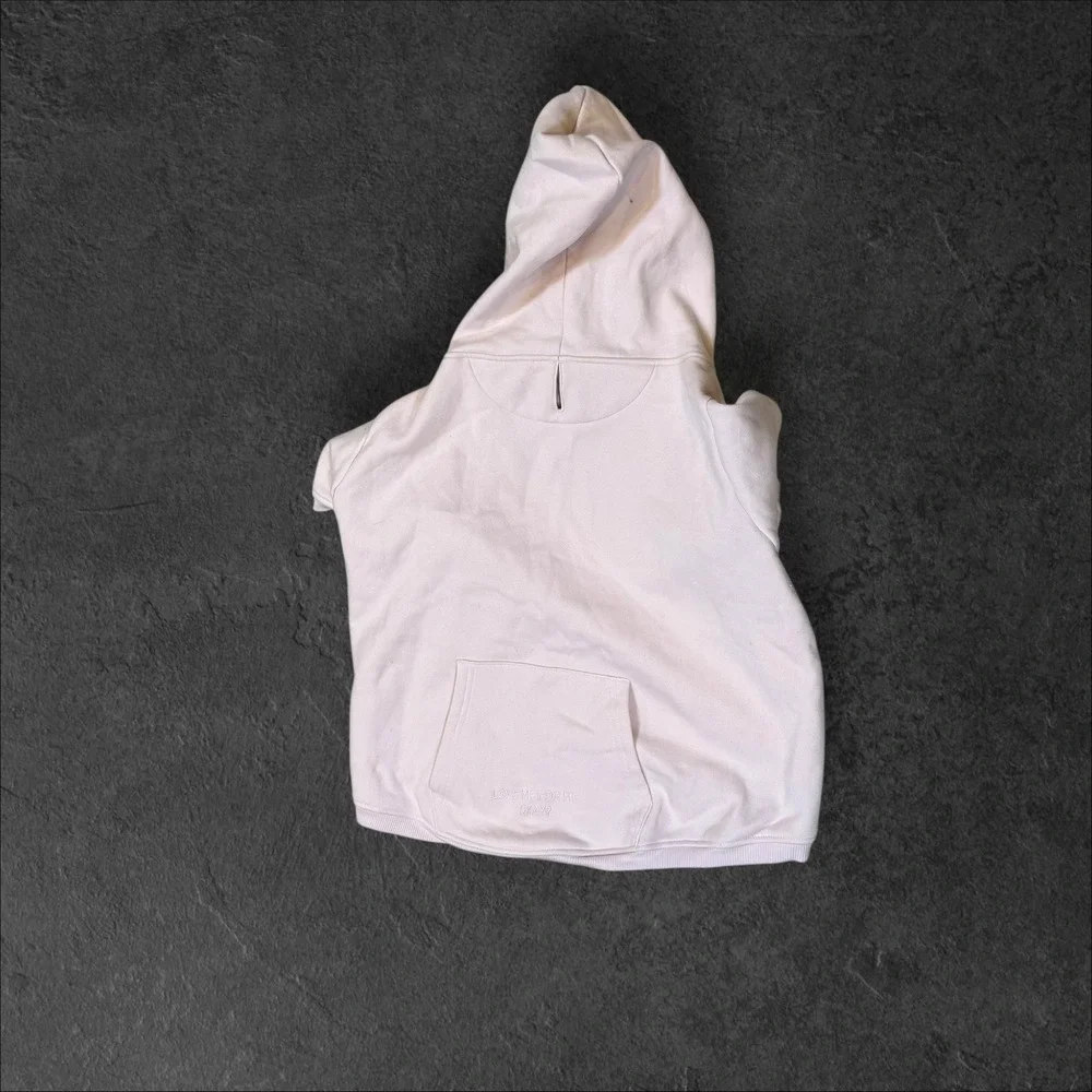 SKIMS Cotton Fleece Pet Hoodie Barely Pink Size 2X‎